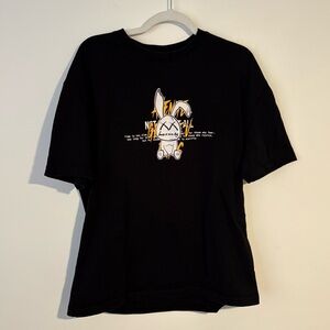 George V T-Shirt Not Mad At All Black GV2560